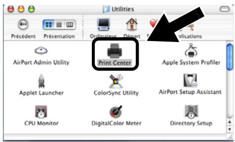 BROTHER NC-2200W - Installation et configuration du pilote d'imprimante à l'aide des fonctions de configuration simple du réseau de Mac OS® X - 3
