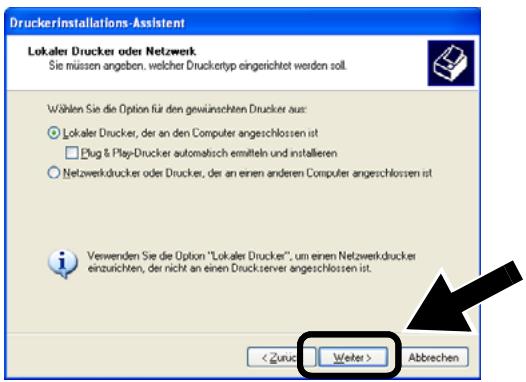 BROTHER NC-2200W - Installation des Druckertreibers - 2
