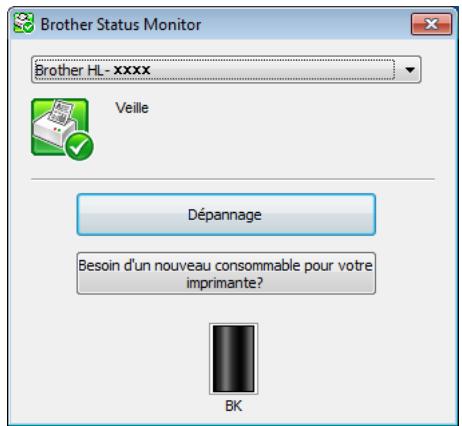 BROTHER HL-1210W - Status Monitor - 1