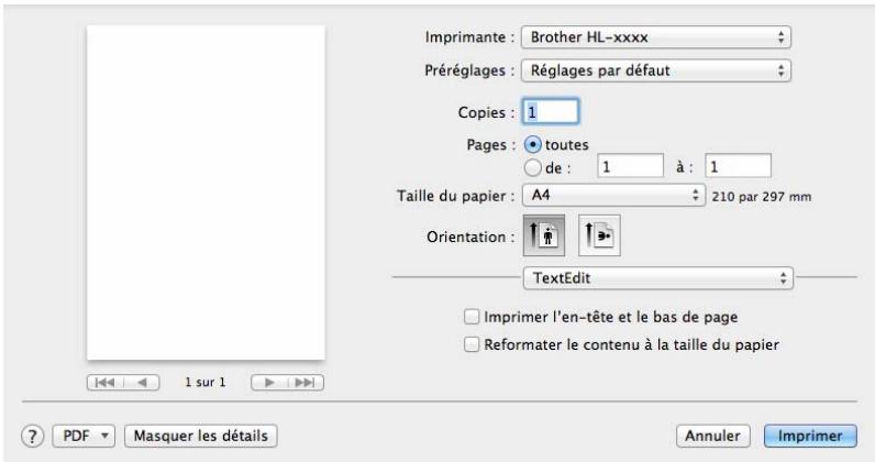 BROTHER HL-1210W - Choix des options de mise en page - 5