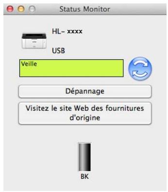 BROTHER HL-1210W - Mise à jour de l'etat de l'appareil - 1
