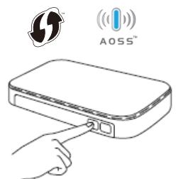 BROTHER HL-L2360DN - Configuration sans fil par pression d'un bouton pour appareils mobiles (modèles sans fil uniquement) - 1