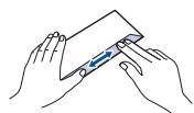BROTHER HL-L5100DN - Charger et imprimer des enveloppes via le bac universel - 2