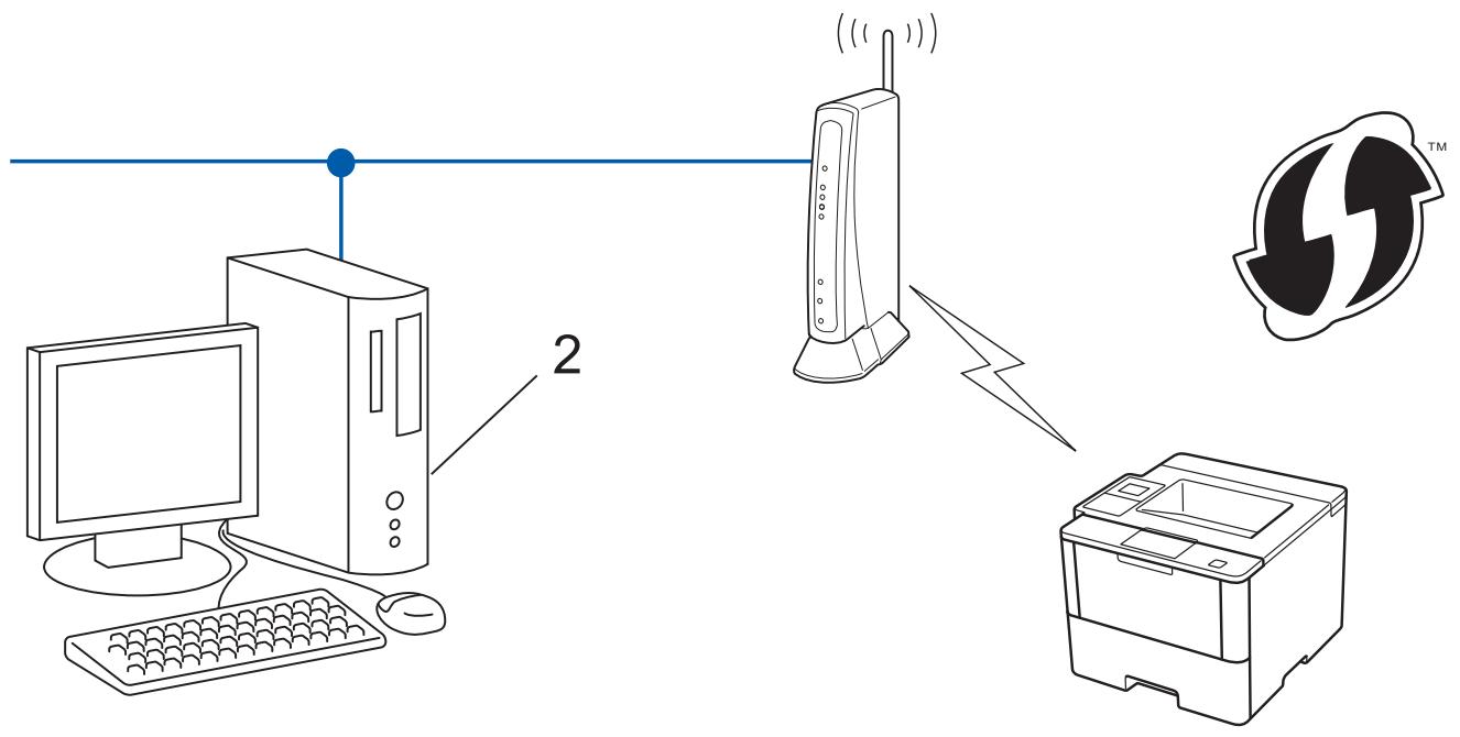 BROTHER HL-L5200DW - Type b - 1