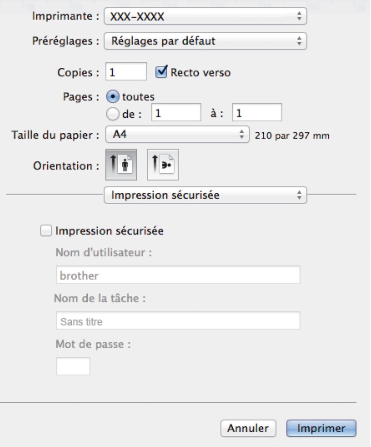 BROTHER HL-L5200DW - Ignore les pages vierges - 1