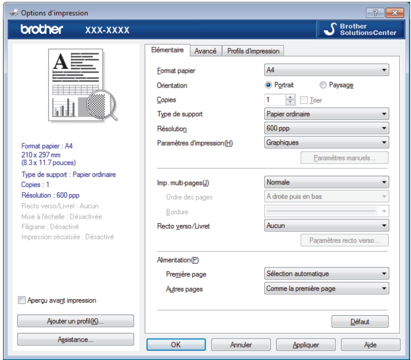 BROTHER HL-L5200DW - Imprimer un document (windows®) - 1