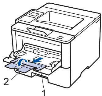 BROTHER HL-L5200DW - Charger et imprimer sur du papier ordinaire, du papier à en-tête, du papier de couleur, du papier fin, du papier recyclé et du papier à lettres commercial à partir du bac universel - 3