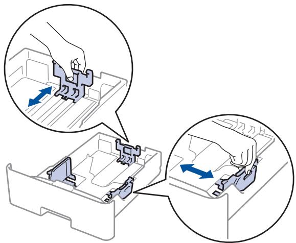 BROTHER HL-L5200DW - Charger et imprimer du papier épais à partir du bac à papier - 2