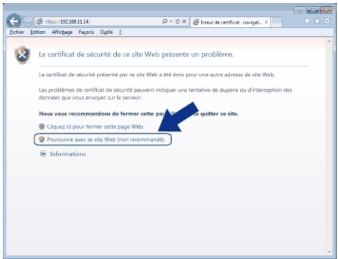 BROTHER HL-L5200DW - Installer le certificat auto-signé pour les utilisateurs windows® munis de droits d'administration - 3