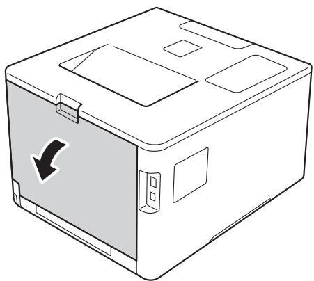 BROTHER HL-L9200CDWT - Paper is jammed at the back of the machine - 1