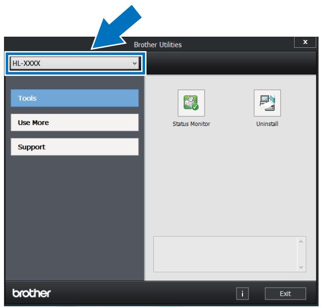 BROTHER HL-L9200CDWT - Accessing Brother Utilities (Windows®) - 1