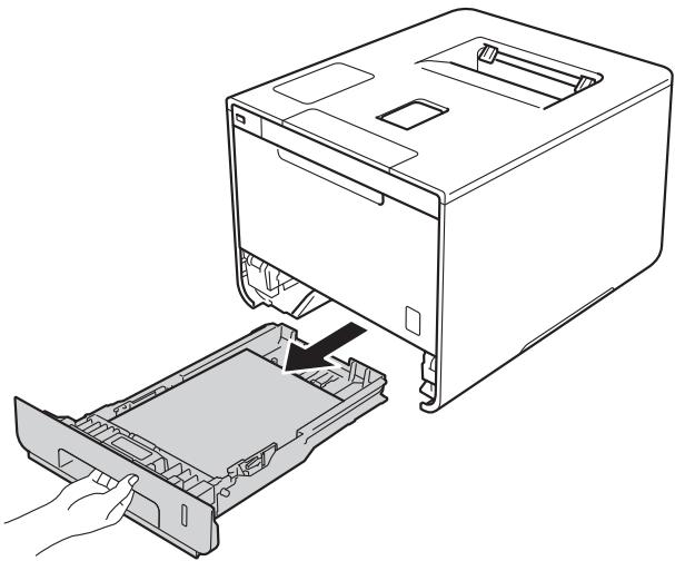 BROTHER HL-L9200CDWT - Paper is jammed underneath the Paper Tray - 1