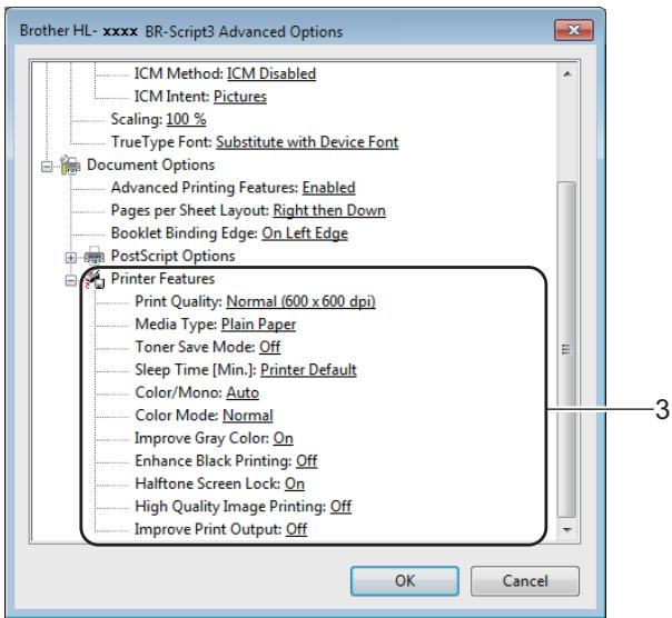 BROTHER HL-L9200CDWT - Advanced options - 2