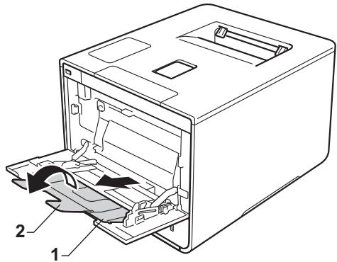 BROTHER HL-L9200CDWT - Printing on plain paper, thin paper, recycled paper, bond paper, or glossy paper from the MP tray - 2