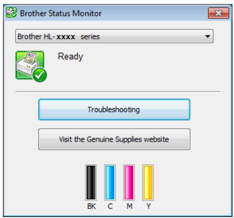 BROTHER HL-L9200CDWT - Status Monitor - 1