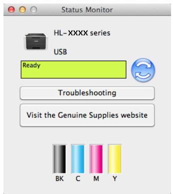 BROTHER HL-L9200CDWT - Updating the machine's status - 1