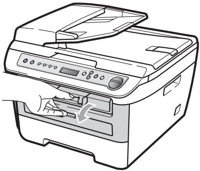 BROTHER DCP-7040 - Paper is jammed inside the machine - 1