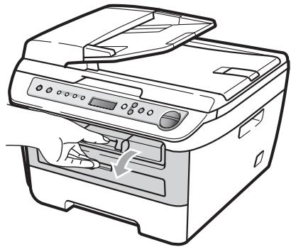 BROTHER DCP-7040 - Cleaning the corona wire - 1
