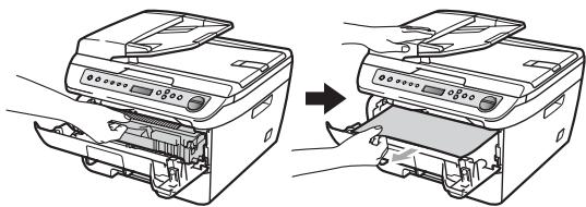BROTHER DCP-7040 - Paper is jammed inside the machine - 2