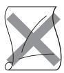 BROTHER DCP-7045N - Types of labels to avoid - 2