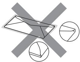 BROTHER DCP-7045N - DO NOT use envelopes: - 4