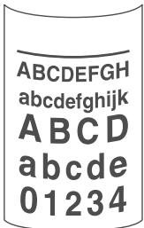 BROTHER DCP-7045N - Improving the print quality - 18