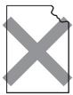 BROTHER DCP-7045N - Types of labels to avoid - 1