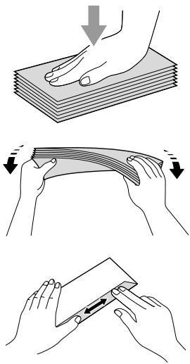 BROTHER DCP-135C - How to load envelopes and post cards - 2
