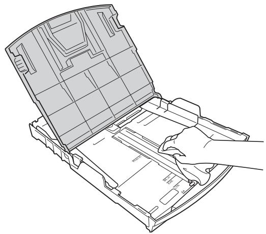 BROTHER DCP-375CW - Clean the outside of the machine as follows: - 3