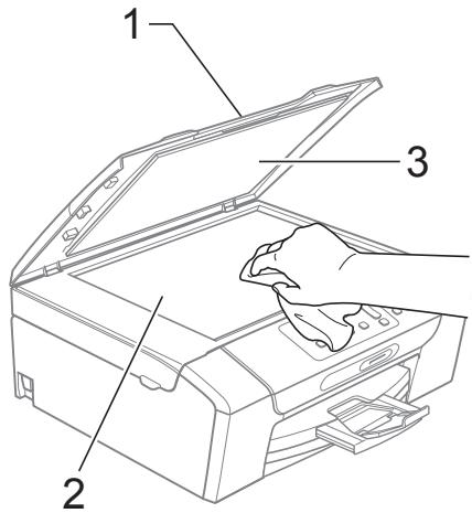 BROTHER DCP-375CW - Cleaning the scanner glass - 1