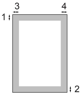 BROTHER DCP-375CW - Printable area - 1