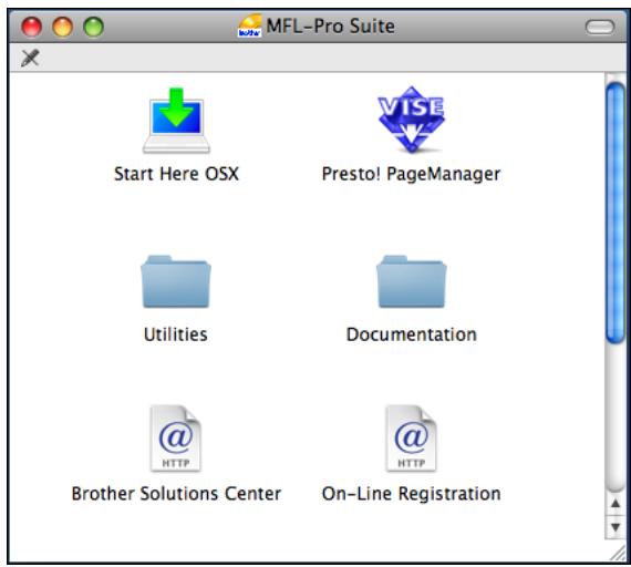 BROTHER DCP-387C - Comment consulter la documentation (Pour Macintosh®) - 1