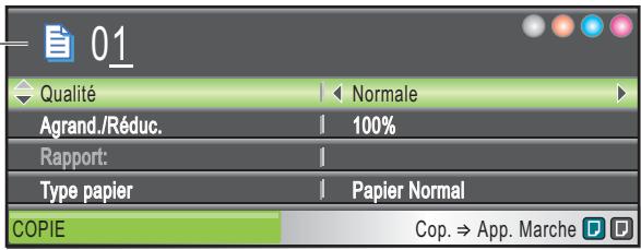 BROTHER DCP-387C - Options de copie - 1