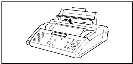 LOGICOM LOG A4 - Chargement du papier - 1