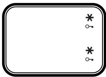 LOGICOM VEGA 250 - - Verrouillage du clavier - 1