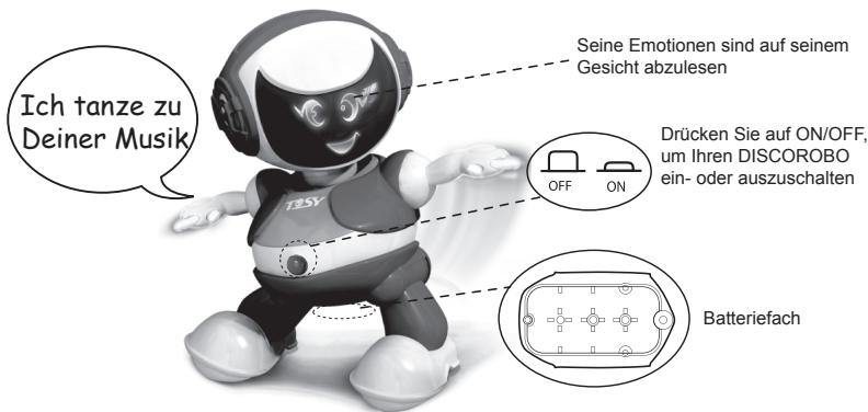 LOGICOM DISCO ROBO - BESCHREIBUNG DES DISCOROBO - 1
