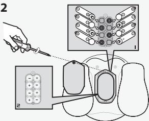 LOGICOM DISCO ROBO - EINLEGEN DER BATTERIEN IN DEN DISCOROBO - 2