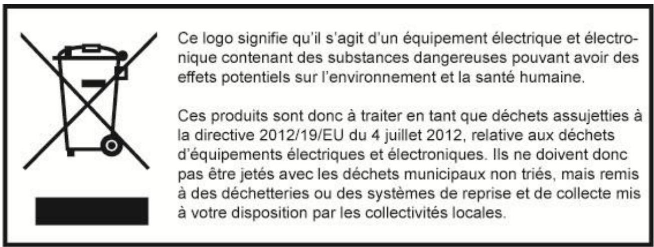 LOGICOM MANTA 350 BT - - Consigne de mise au rebut de l'appareil - 1