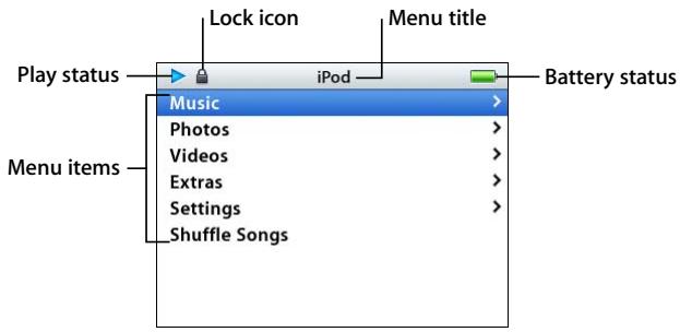 APPLE IPOD 5TH GENERATION - Using iPod Menus - 1