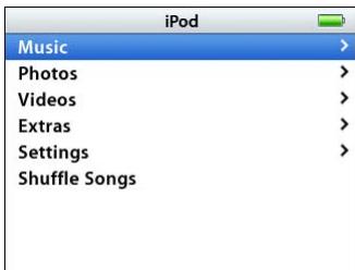 APPLE IPOD 5TH GENERATION - Using iPod Controls - 1