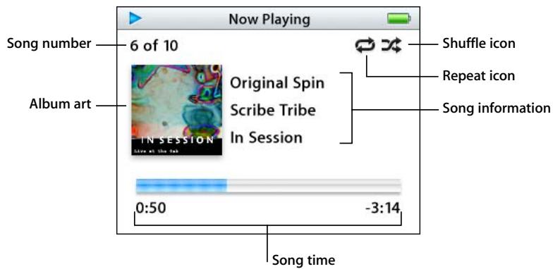 APPLE IPOD 5TH GENERATION - To browse for and play a song: - 1