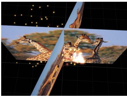 APPLE MOTION 3 - Pour transformer le système en particules 3D : - 4