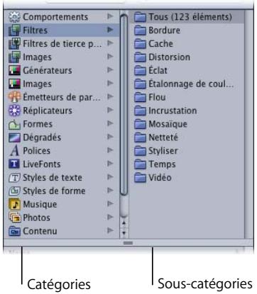 APPLE MOTION 3 - Utilisation des médias de la Bibliothèque - 1