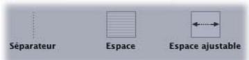 APPLE MOTION 3 - Espaces et séparateurs - 1