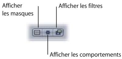 APPLE MOTION 3 - Affichage et masquage des effets - 1