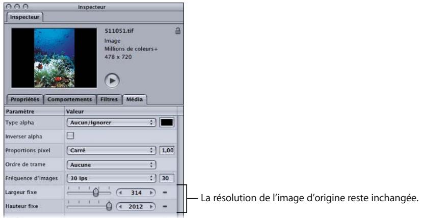 APPLE MOTION 3 - Utilisation d'images fixes à haute résolution - 4