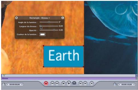 APPLE MOTION 3 - Pour animer un filtre : - 1