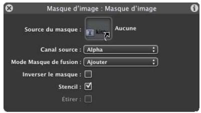 APPLE MOTION 3 - Différences entre l'application d'une texture aux caractères d'un texte et à l'ensemble d'un texte - 3