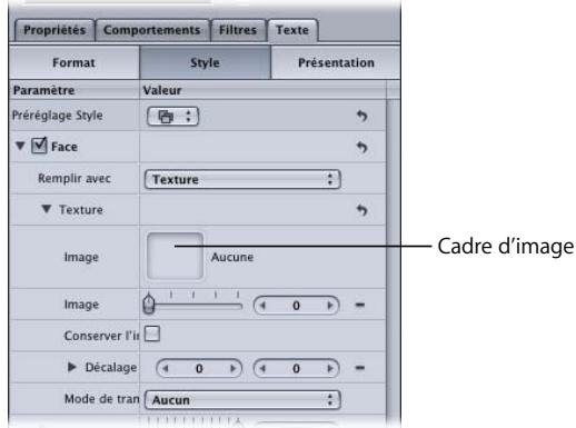 APPLE MOTION 3 - Utilisation d'une texture de remplissage - 2
