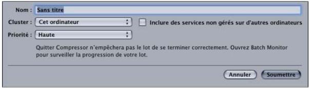 APPLE MOTION 3 - Pour exporter un projet à l'aide de Compressor à partir de Motion : - 2
